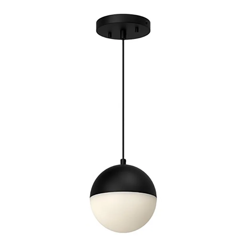 Glass Ceiling Lights with Frosted, Colored, or Etched GlassGlass Ceiling Lights with Frosted, Colored, or Etched GlassKuzco PD11706 Monae 6" Wide LED Pendant