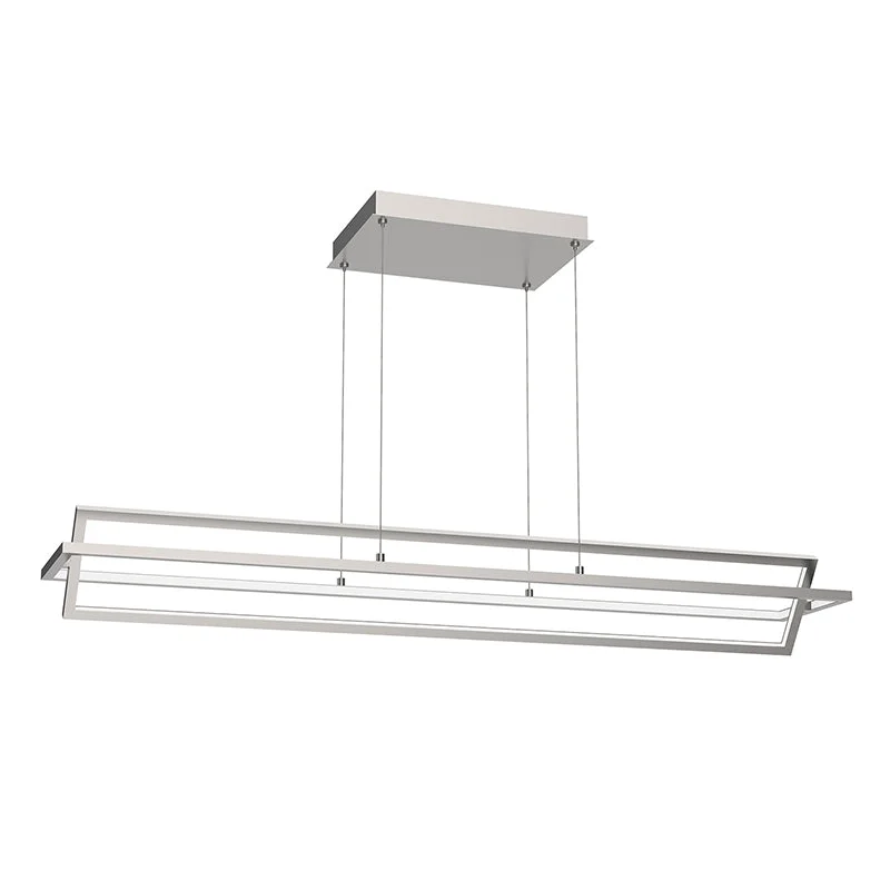Chinese - Style Ceiling Lights with Red Lantern - Inspired DesignsChinese - Style Ceiling Lights with Red Lantern - Inspired DesignsKuzco LP16248 Mondrian 47" LED Linear Pendant