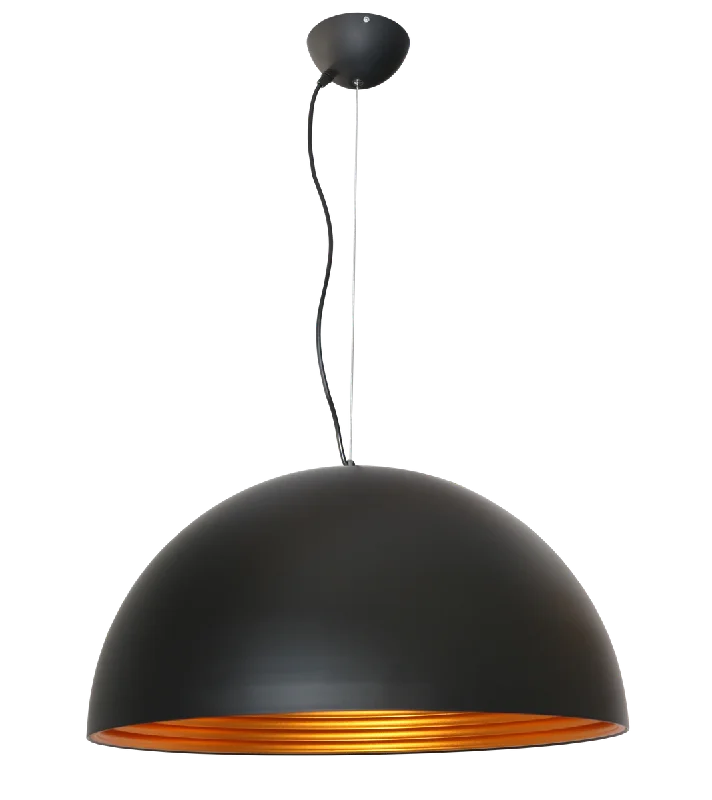 Chinese - Style Ceiling Lights with Red Lantern - Inspired DesignsChinese - Style Ceiling Lights with Red Lantern - Inspired DesignsLarge Dome Black & Gold Pendant Light