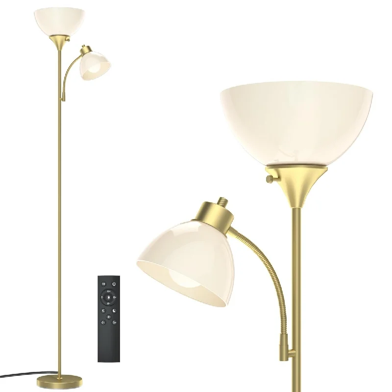 Smart Floor Lamp with Voice Control and Bluetooth ConnectivitySmart Floor Lamp with Voice Control and Bluetooth ConnectivityLed Floor Lamp,Super Bright 11W+7W 2100LM Torchiere Floor Lamps,Stepless Adjustable 4 Color Temperatures 3000K-6000K - Gold Smart Floor Lamp with Voice Control and Bluetooth ConnectivitySmart Floor Lamp with Voice Control and Bluetooth ConnectivityLed Floor Lamp,Super Bright 11W+7W 2100LM Torchiere Floor Lamps,Stepless Adjustable 4 Color Temperatures 3000K-6000K - Gold