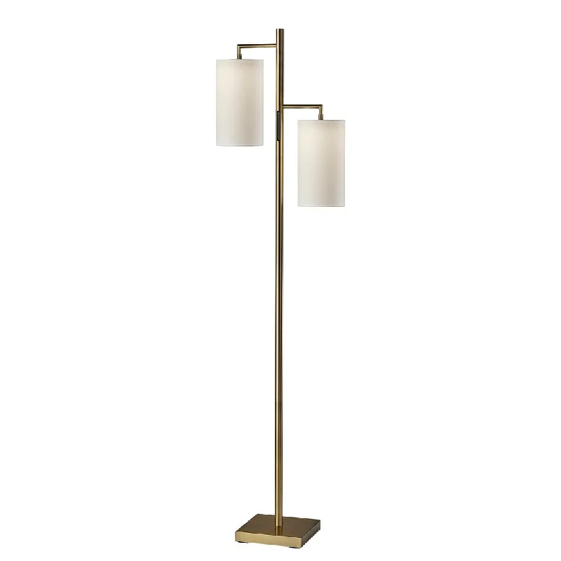 Wood Floor Lamp with Natural Grain for a Warm and Organic FeelWood Floor Lamp with Natural Grain for a Warm and Organic FeelMatilda LED Tree Lamp w. Smart Switch