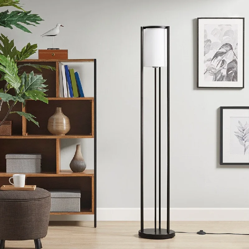 Marble Base Floor Lamp for a Touch of LuxuryMarble Base Floor Lamp for a Touch of LuxuryMetal Floor Lamp with Glass Cylinder Shade for living room,bedroom,and dining room