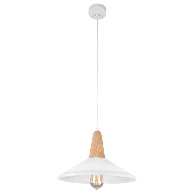 Bohemian Ceiling Lights with Beads, Tassels, and Colorful GlassBohemian Ceiling Lights with Beads, Tassels, and Colorful GlassMetal & Wood Pendant with White Shade