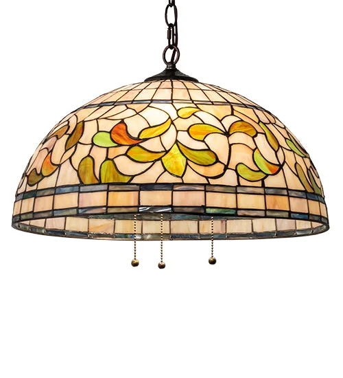 Modern Minimalist Ceiling Lights for Contemporary InteriorsModern Minimalist Ceiling Lights for Contemporary InteriorsMeyda Lighting 232183 20" Wide Tiffany Turning Leaf Pendant