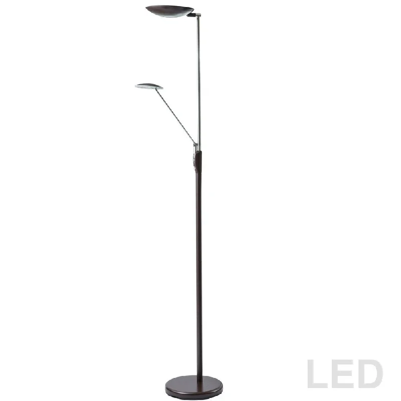 Adjustable Height Floor Lamp for Versatile Lighting NeedsAdjustable Height Floor Lamp for Versatile Lighting NeedsMother & Son LED Floor Lamp, OBB Finish
