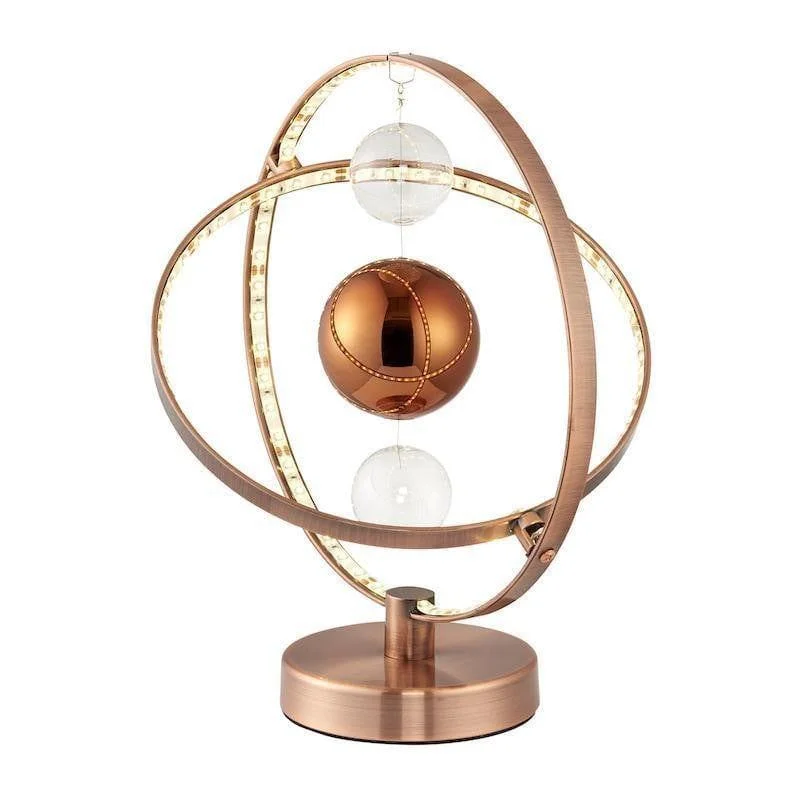 Victorian Style Floor Lamp for Traditional and Elegant InteriorsVictorian Style Floor Lamp for Traditional and Elegant InteriorsEndon Muni Copper with Clear & Copper Glass Table Lamp