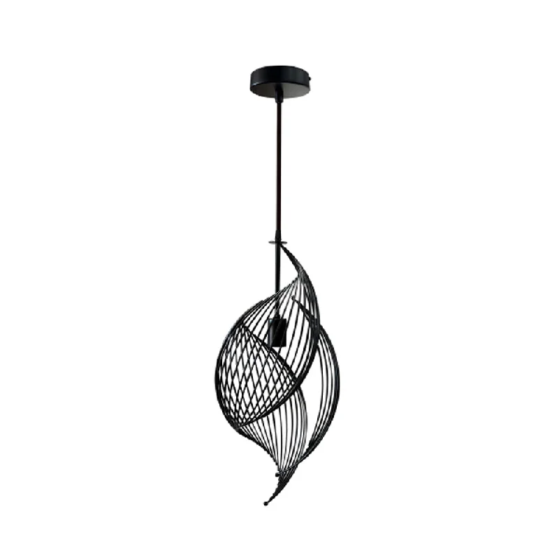 Mid - Century Modern Ceiling Lights with Simple, Sleek LinesMid - Century Modern Ceiling Lights with Simple, Sleek LinesQL6008/210 Black Twisted Wire Modern Pendant Mid - Century Modern Ceiling Lights with Simple, Sleek LinesMid - Century Modern Ceiling Lights with Simple, Sleek LinesQL6008/210 Black Twisted Wire Modern Pendant