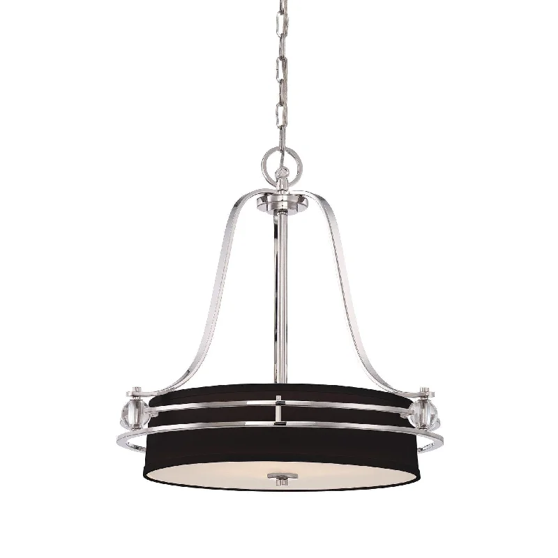 Fabric Floor Lamp with a Linen Shade for a Relaxed AestheticFabric Floor Lamp with a Linen Shade for a Relaxed AestheticQuoizel Gotham 5 Light Imperial Silver Pendant Ceiling Light