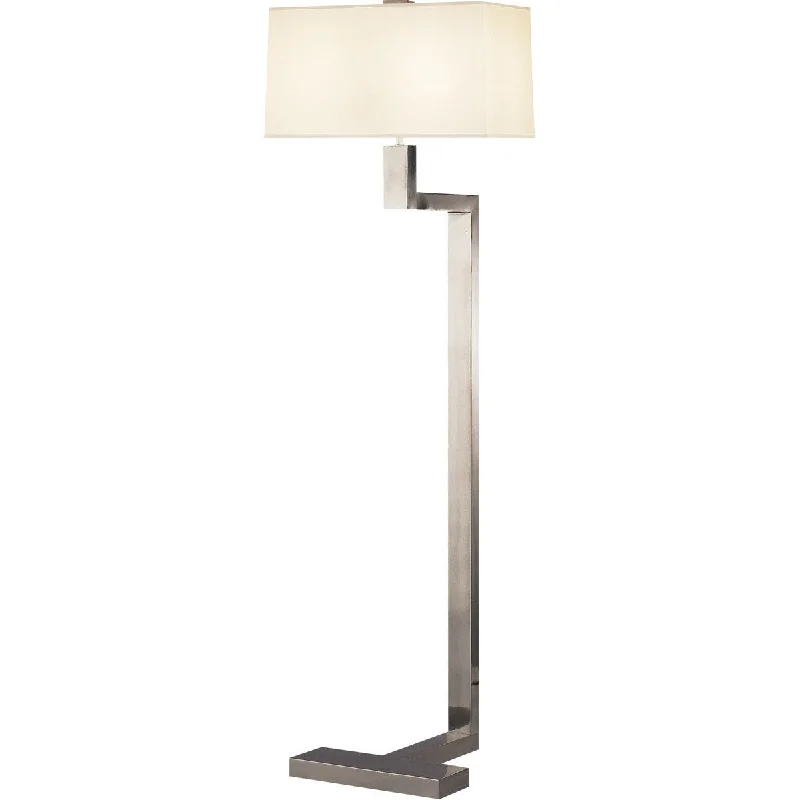 Dimmable Floor Lamp for Adjustable Lighting AmbianceDimmable Floor Lamp for Adjustable Lighting AmbianceRobert Abbey 147 Two Light Floor Lamp Doughnut Antique Silver - One Size Dimmable Floor Lamp for Adjustable Lighting AmbianceDimmable Floor Lamp for Adjustable Lighting AmbianceRobert Abbey 147 Two Light Floor Lamp Doughnut Antique Silver - One Size