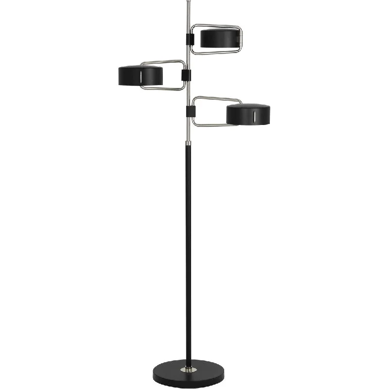 Modern Minimalist Floor Lamp for Contemporary Living RoomsModern Minimalist Floor Lamp for Contemporary Living RoomsRobert Abbey S1550 Three Light Floor Lamp Simon Polished Nickel - One Size