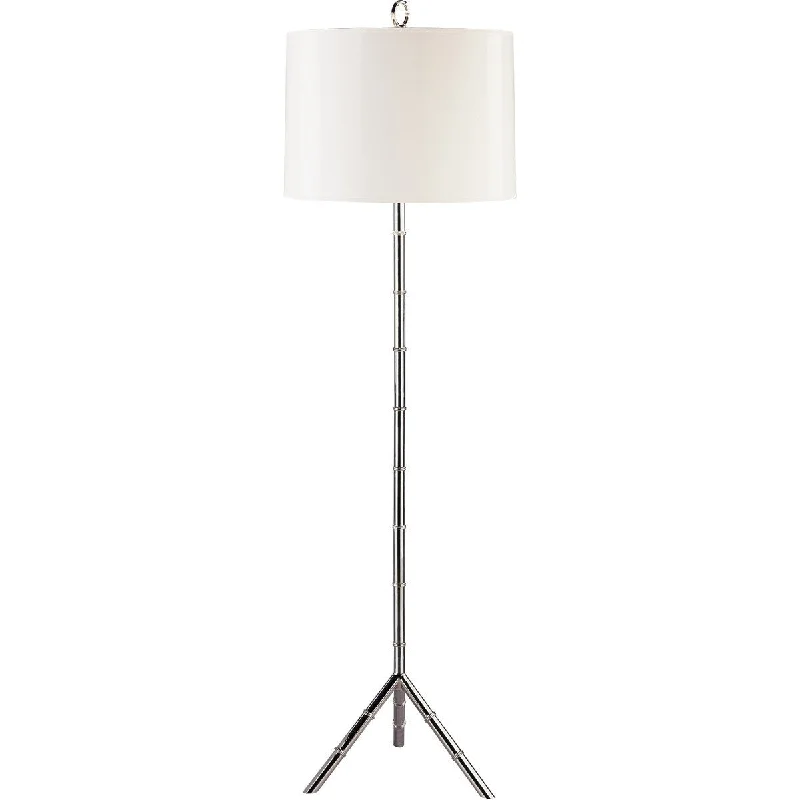 Wood Floor Lamp with Natural Grain for a Warm and Organic FeelWood Floor Lamp with Natural Grain for a Warm and Organic FeelRobert Abbey S651X One Light Floor Lamp Jonathan Adler Meurice Polish - One Size