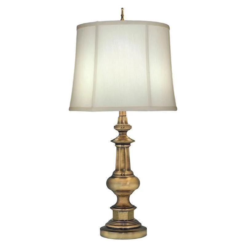 Rustic Farmhouse Style Floor Lamp for Cozy BedroomsRustic Farmhouse Style Floor Lamp for Cozy BedroomsStiffel Washington Antique Brass Table Lamp With Ivory Shade