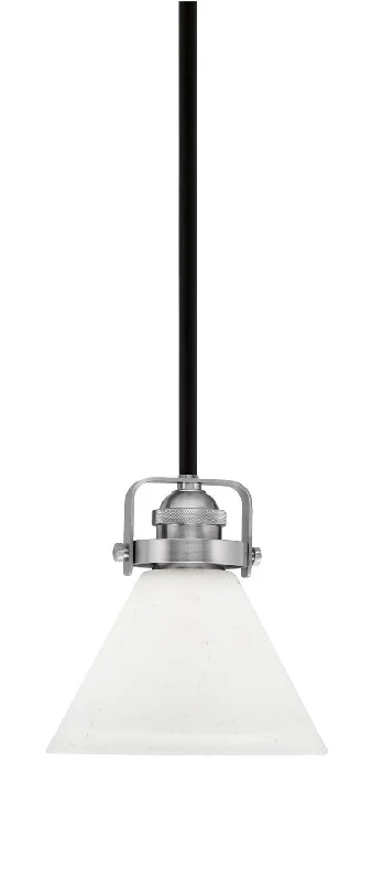 Gothic Ceiling Lights with Dark Metalwork and Pointed ArchesGothic Ceiling Lights with Dark Metalwork and Pointed ArchesToltec Easton 1941-MBBN-312 Pendant Light - Matte Black & Brushed Nickel