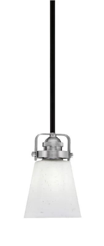 Moroccan Ceiling Lights with Colorful Stained Glass and Geometric CarvingsMoroccan Ceiling Lights with Colorful Stained Glass and Geometric CarvingsToltec Easton 1941-MBBN-460 Pendant Light - Matte Black & Brushed Nickel