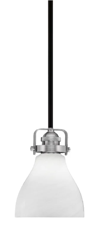 Victorian - Inspired Ceiling Lights with Ornate Crystal ChandeliersVictorian - Inspired Ceiling Lights with Ornate Crystal ChandeliersToltec Easton 1941-MBBN-4761 Pendant Light - Matte Black & Brushed Nickel