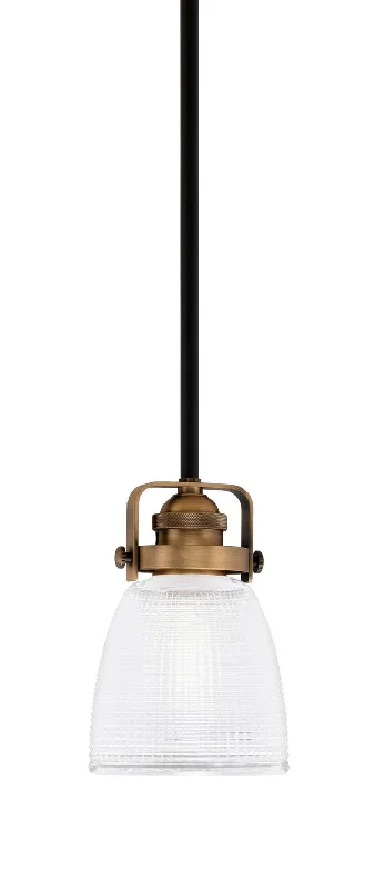 Retro Ceiling Lights Inspired by the 1950s and 1960s DesignRetro Ceiling Lights Inspired by the 1950s and 1960s DesignToltec Easton 1941-MBBR-500 Pendant Light - Matte Black & Brass