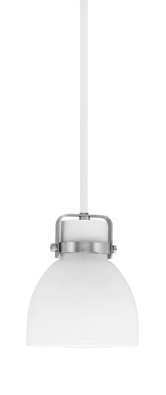 Metal Ceiling Lights in Brass, Copper, Stainless Steel, and IronMetal Ceiling Lights in Brass, Copper, Stainless Steel, and IronToltec Easton 1941-WHBN-4111 Pendant Light - White & Brushed Nickel Metal Ceiling Lights in Brass, Copper, Stainless Steel, and IronMetal Ceiling Lights in Brass, Copper, Stainless Steel, and IronToltec Easton 1941-WHBN-4111 Pendant Light - White & Brushed Nickel
