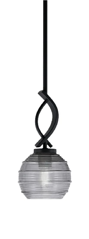 Moroccan Ceiling Lights with Colorful Stained Glass and Geometric CarvingsMoroccan Ceiling Lights with Colorful Stained Glass and Geometric CarvingsToltec Cavella 3901-MB-5112 Pendant Light - Matte Black