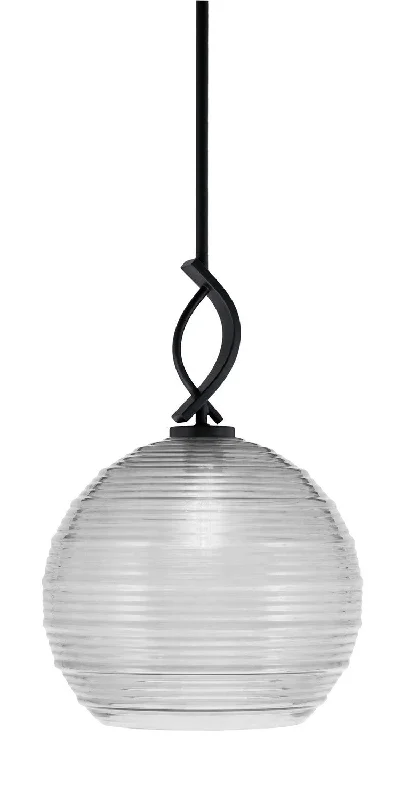 Metal Ceiling Lights in Brass, Copper, Stainless Steel, and IronMetal Ceiling Lights in Brass, Copper, Stainless Steel, and IronToltec Cavella 3901-MB-5130 Pendant Light - Matte Black