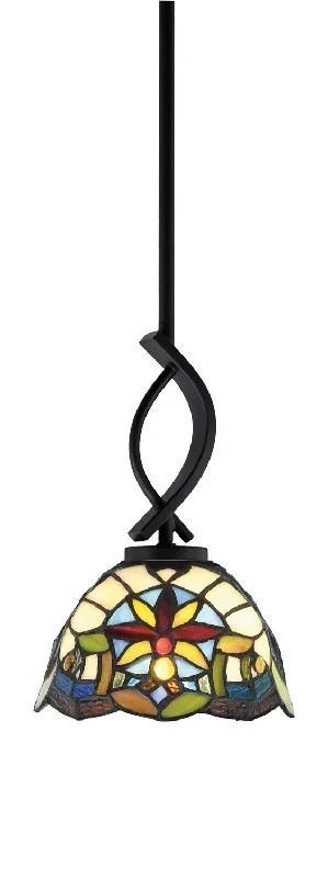 Tropical - Themed Ceiling Lights with Palm - Leaf Shapes and Rattan WrapsTropical - Themed Ceiling Lights with Palm - Leaf Shapes and Rattan WrapsToltec Cavella 3901-MB-9365 Pendant Light - Matte Black Tropical - Themed Ceiling Lights with Palm - Leaf Shapes and Rattan WrapsTropical - Themed Ceiling Lights with Palm - Leaf Shapes and Rattan WrapsToltec Cavella 3901-MB-9365 Pendant Light - Matte Black