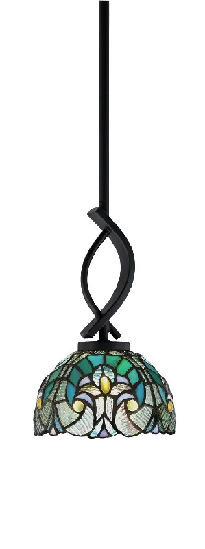Tropical - Themed Ceiling Lights with Palm - Leaf Shapes and Rattan WrapsTropical - Themed Ceiling Lights with Palm - Leaf Shapes and Rattan WrapsToltec Cavella 3901-MB-9925 Pendant Light - Matte Black Tropical - Themed Ceiling Lights with Palm - Leaf Shapes and Rattan WrapsTropical - Themed Ceiling Lights with Palm - Leaf Shapes and Rattan WrapsToltec Cavella 3901-MB-9925 Pendant Light - Matte Black