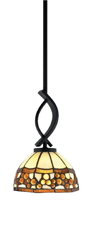 Mediterranean - Style Ceiling Lights with Terra - Cotta and Ceramic DetailsMediterranean - Style Ceiling Lights with Terra - Cotta and Ceramic DetailsToltec Cavella 3901-MB-9975 Pendant Light - Matte Black Mediterranean - Style Ceiling Lights with Terra - Cotta and Ceramic DetailsMediterranean - Style Ceiling Lights with Terra - Cotta and Ceramic DetailsToltec Cavella 3901-MB-9975 Pendant Light - Matte Black