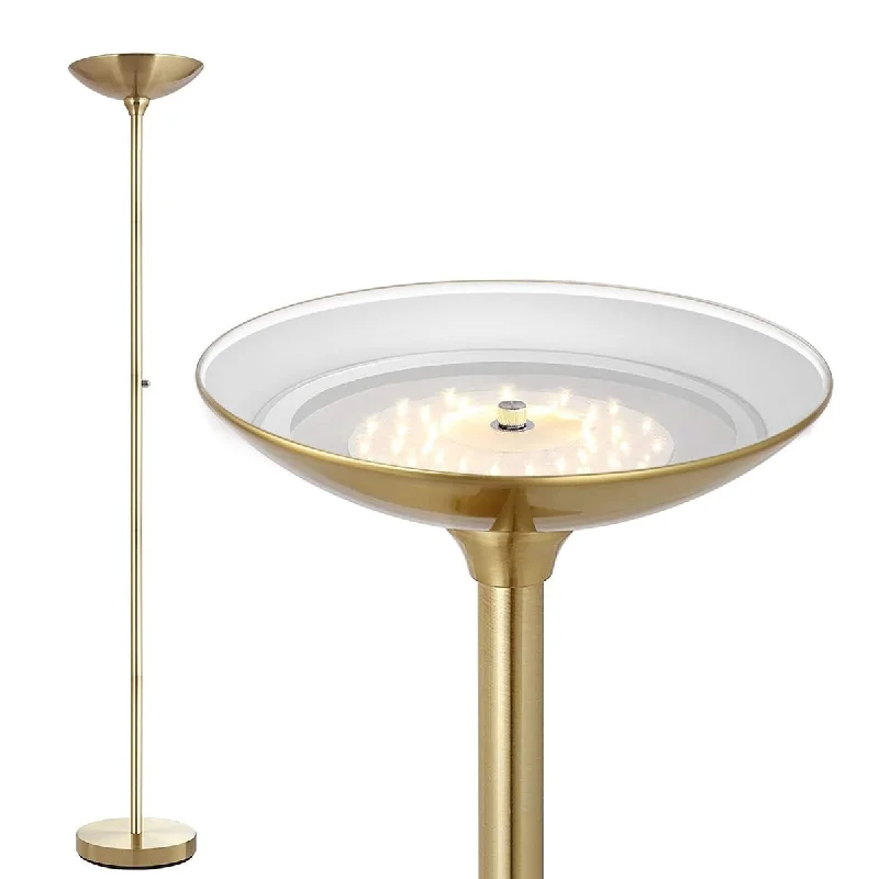 Fabric Floor Lamp with a Linen Shade for a Relaxed AestheticFabric Floor Lamp with a Linen Shade for a Relaxed AestheticTorchiere Floor Lamp Gold,24W Super Bright LED,3000K Stepless Dimmable Pole Lamp with Rotary Switch, 70 Inch Tall Metal Modern Fabric Floor Lamp with a Linen Shade for a Relaxed AestheticFabric Floor Lamp with a Linen Shade for a Relaxed AestheticTorchiere Floor Lamp Gold,24W Super Bright LED,3000K Stepless Dimmable Pole Lamp with Rotary Switch, 70 Inch Tall Metal Modern