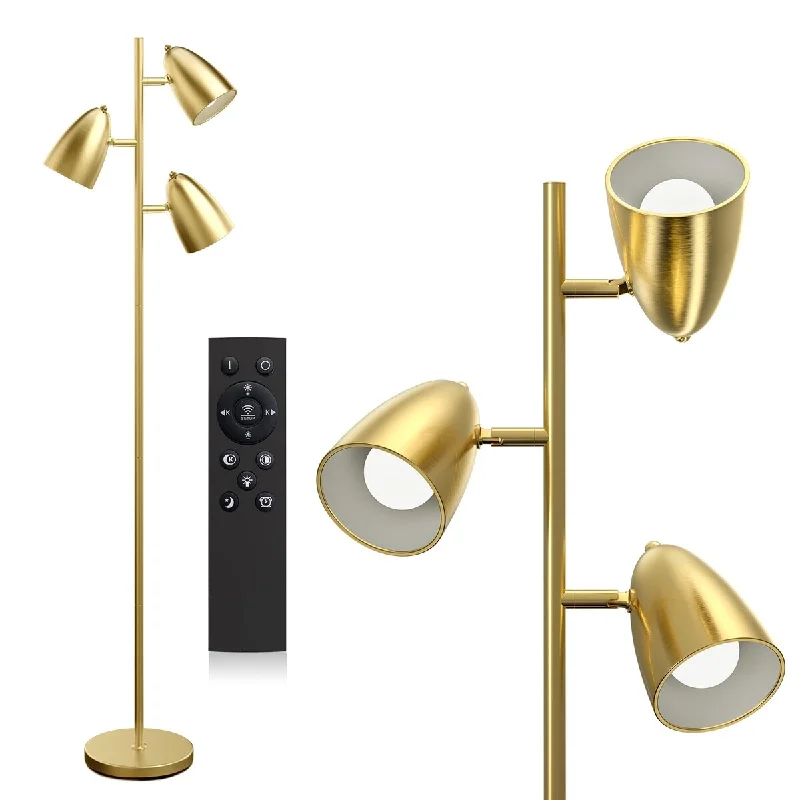 Industrial Style Floor Lamp with Exposed Bulbs for Loft ApartmentsIndustrial Style Floor Lamp with Exposed Bulbs for Loft ApartmentsTree Floor Lamp with Remote, 3 Adjustable Rotating Light and Matching LED Bulbs, Standing Tall Pole Lamps for Living Room - Gold Industrial Style Floor Lamp with Exposed Bulbs for Loft ApartmentsIndustrial Style Floor Lamp with Exposed Bulbs for Loft ApartmentsTree Floor Lamp with Remote, 3 Adjustable Rotating Light and Matching LED Bulbs, Standing Tall Pole Lamps for Living Room - Gold