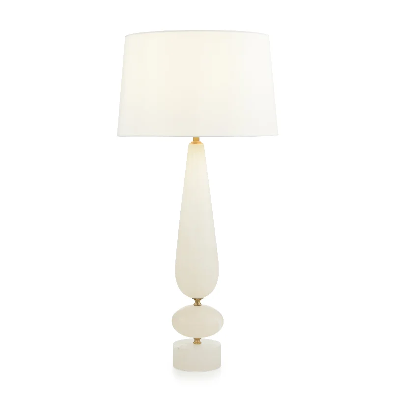 mid century modern table lamps with iconic designs for a stylish studymid century modern table lamps with iconic designs for a stylish studyBallast Alabaster Table Lamp