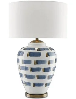 coastal style table lamps with nautical elements for beach housescoastal style table lamps with nautical elements for beach housesBungalow Brushstroke Table Lamp