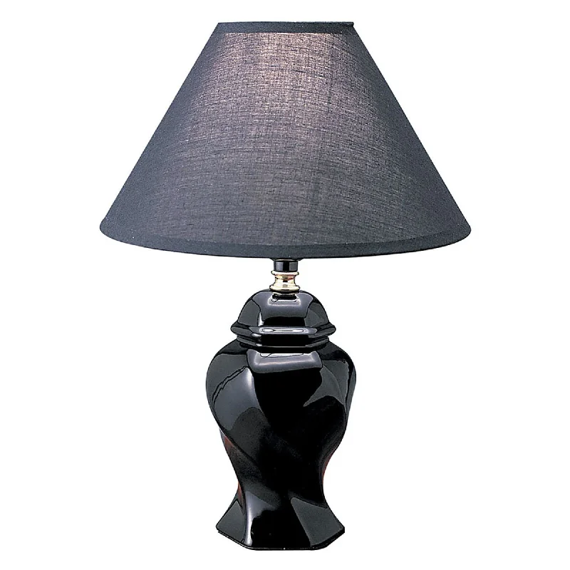 coastal style table lamps with nautical elements for beach housescoastal style table lamps with nautical elements for beach housesBlack Urn Shaped Table Lamp