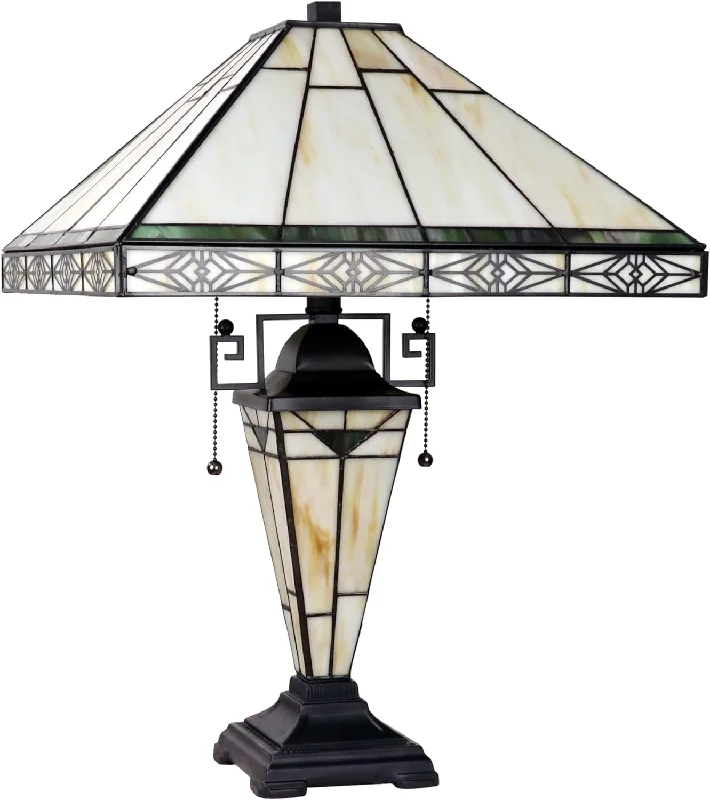 mid century modern table lamps with iconic designs for a stylish studymid century modern table lamps with iconic designs for a stylish studyChloe Lighting CH3T318IM16-DT3 THEROS Mission-Style 3-Light Blackish Bronze Finish Double Lit Table Lamp 16" Shade