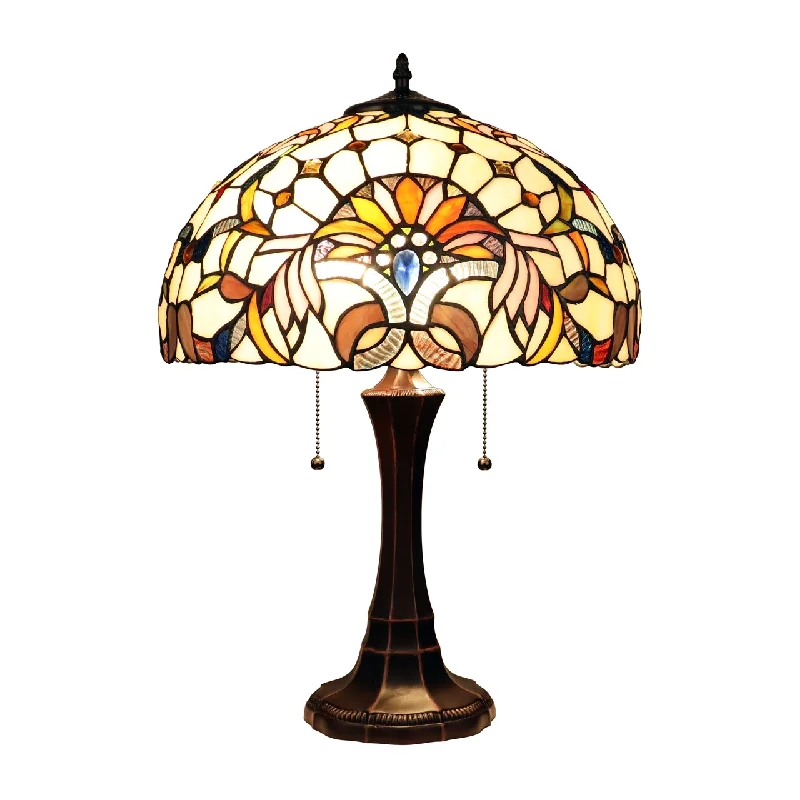 ceramic table lamps with hand painted designs for an artistic touchceramic table lamps with hand painted designs for an artistic touchChloe Lighting Claire Victorian-Style 2-Light Dark Bronze Finish Table Lamp 16"