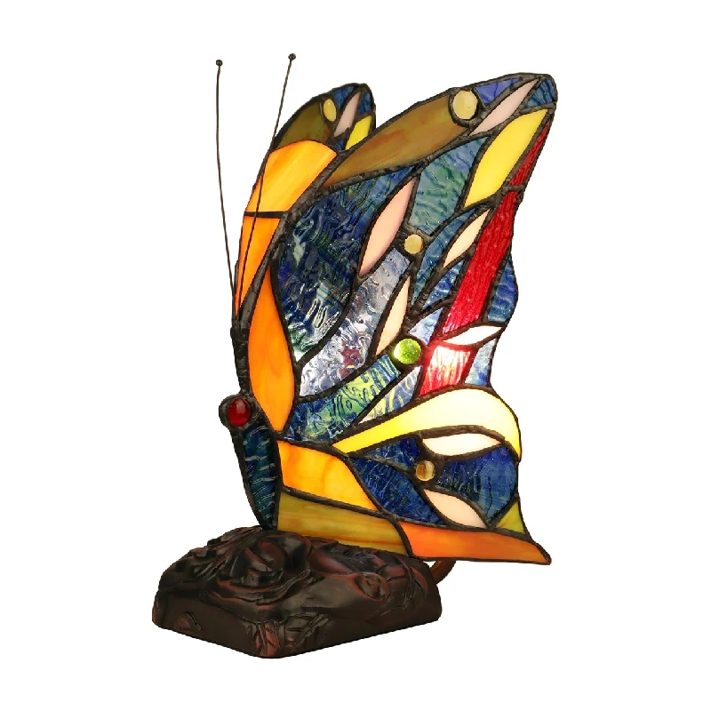 mid century modern table lamps with iconic designs for a stylish studymid century modern table lamps with iconic designs for a stylish studyChloe Lighting Jacy 7 Tiffany-style 1 Light Butterfly Accent Table Lamp 10"