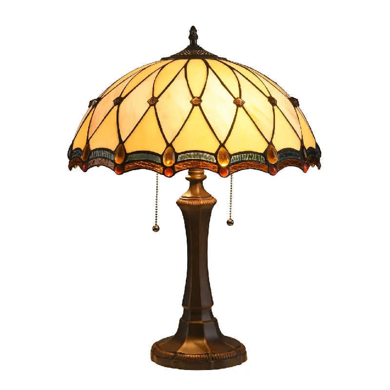 coastal style table lamps with nautical elements for beach housescoastal style table lamps with nautical elements for beach housesChloe Lighting CH3T768AV16-TL2 Josephine Tiffany-style 2 Light Victorian Table Lamp 16" Shade