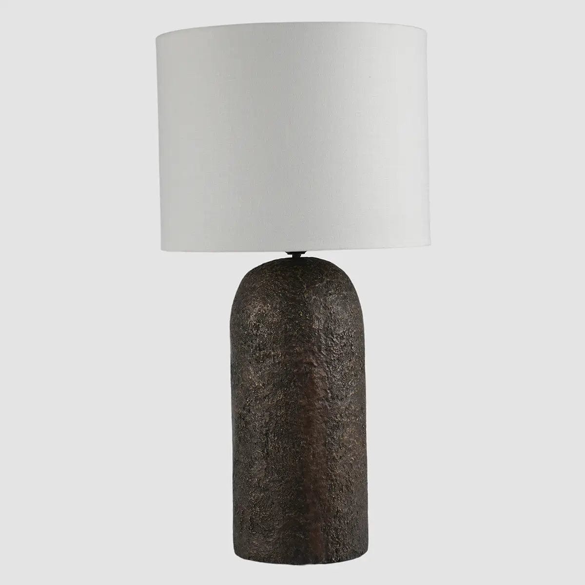 metal table lamps with a matte black finish for a sleek appearancemetal table lamps with a matte black finish for a sleek appearanceDome Bronze Dorato Lamp