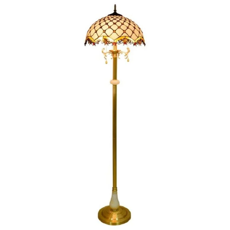 crystal table lamps with dazzling prisms for a glamorous effectcrystal table lamps with dazzling prisms for a glamorous effectFloor Lamp Tiffany Style Stained Glass Lamp Shade