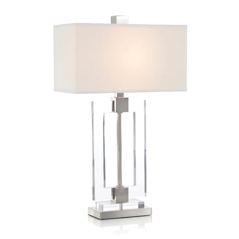 gothic style table lamps with dark finishes for a mysterious lookgothic style table lamps with dark finishes for a mysterious lookGlass and Brushed Nickel Frame Table Lamp