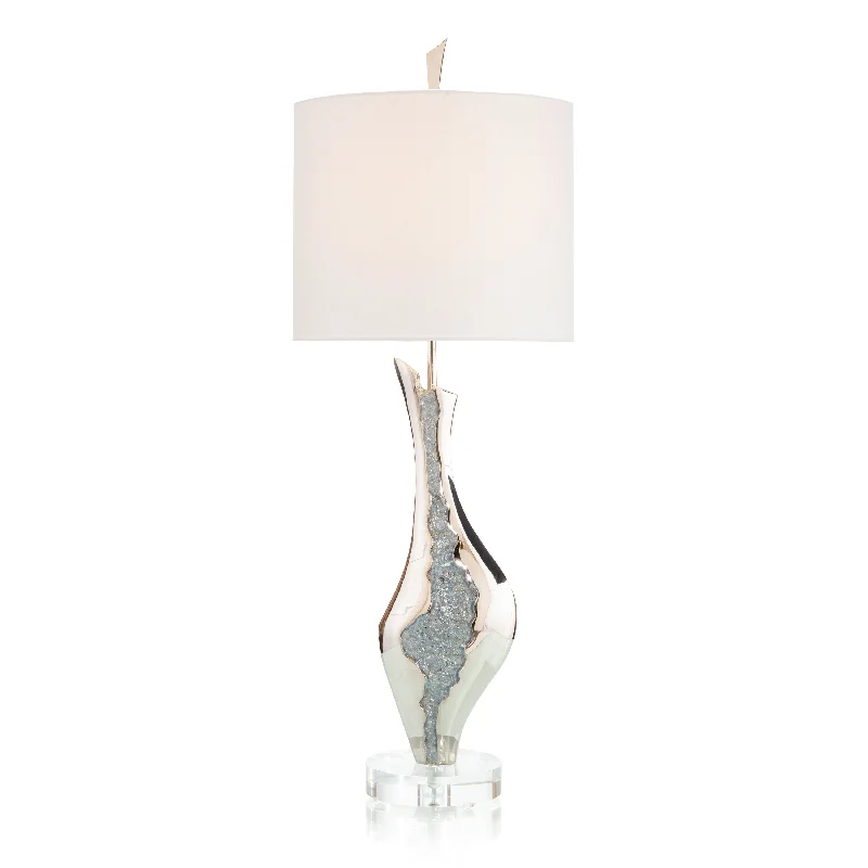 industrial style table lamps with exposed bulbs for loft apartmentsindustrial style table lamps with exposed bulbs for loft apartmentsGlass Geode Table Lamp 1