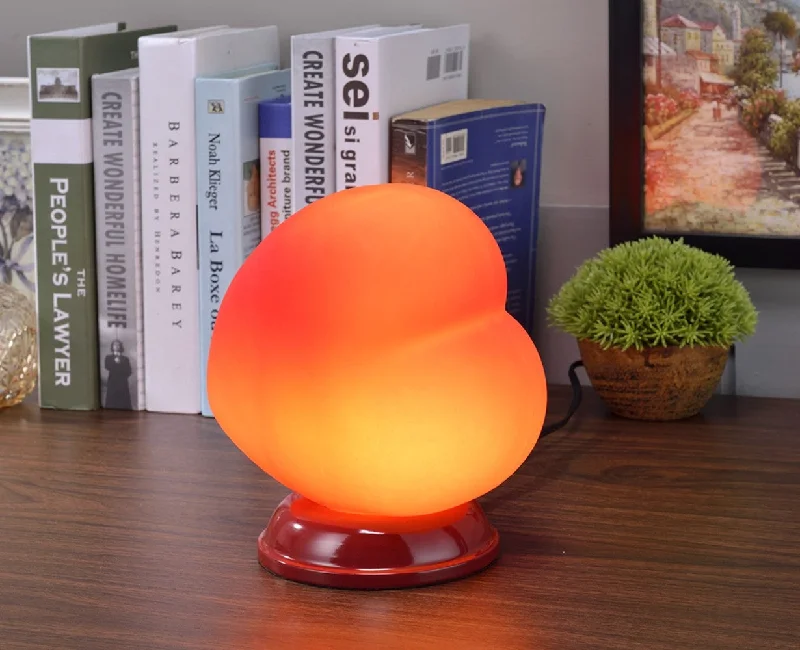 crystal table lamps with dazzling prisms for a glamorous effectcrystal table lamps with dazzling prisms for a glamorous effectGlowing Heart Shaped Table Lamp By Homeroots