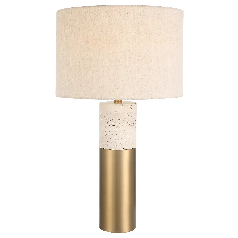 crystal table lamps with dazzling prisms for a glamorous effectcrystal table lamps with dazzling prisms for a glamorous effectGravitas Elegant Brass & Stone Lamp