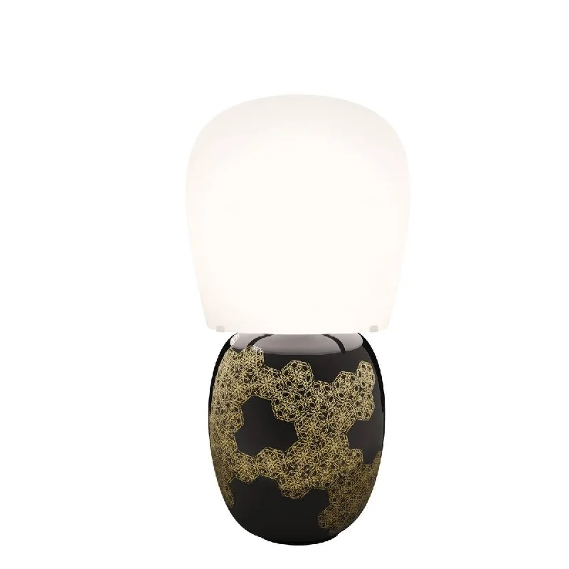 bohemian table lamps with colorful patterns for eclectic bedroomsbohemian table lamps with colorful patterns for eclectic bedroomsHive Table Lamp