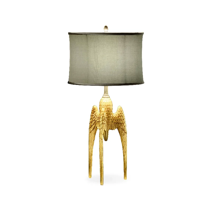 asian inspired table lamps with bamboo accents for a zen atmosphereasian inspired table lamps with bamboo accents for a zen atmosphereJonathan Charles Three Winged Table Lamp