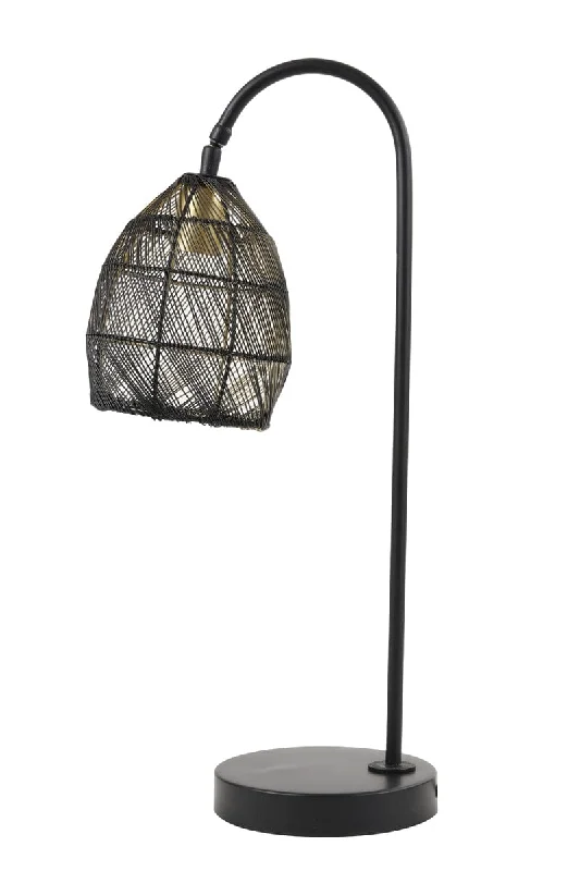 crystal table lamps with dazzling prisms for a glamorous effectcrystal table lamps with dazzling prisms for a glamorous effectTable lamp 23x18x60 cm MEYA matt black+gold