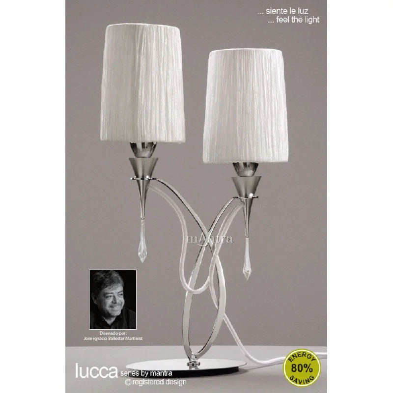 mid century modern table lamps with iconic designs for a stylish studymid century modern table lamps with iconic designs for a stylish studyMantra M1314 Lucca Table Lamp 2 Light E27 Polished Chrome White Shades & Clear Crystal mid century modern table lamps with iconic designs for a stylish studymid century modern table lamps with iconic designs for a stylish studyMantra M1314 Lucca Table Lamp 2 Light E27 Polished Chrome White Shades & Clear Crystal