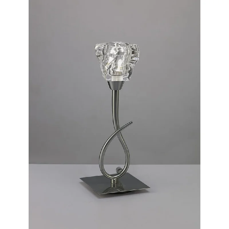victorian style table lamps with ornate details for traditional homesvictorian style table lamps with ornate details for traditional homesMantra M3757 Iku Table Lamp 1 Light Satin Nickel