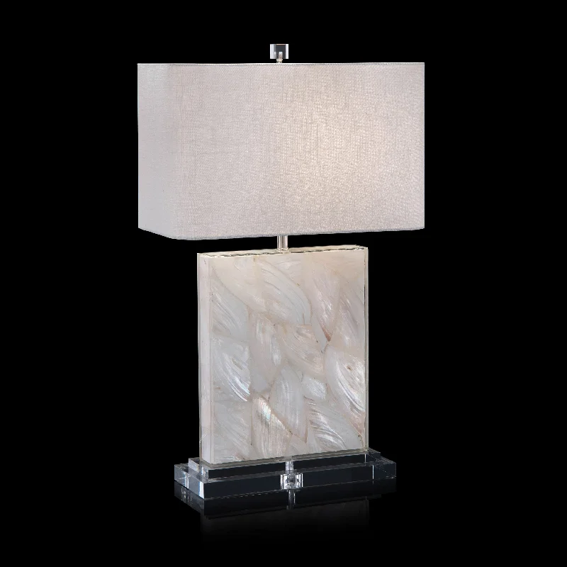 marble table lamps with a luxurious veined pattern for high end decormarble table lamps with a luxurious veined pattern for high end decorMother-of-Pearl Table Lamp