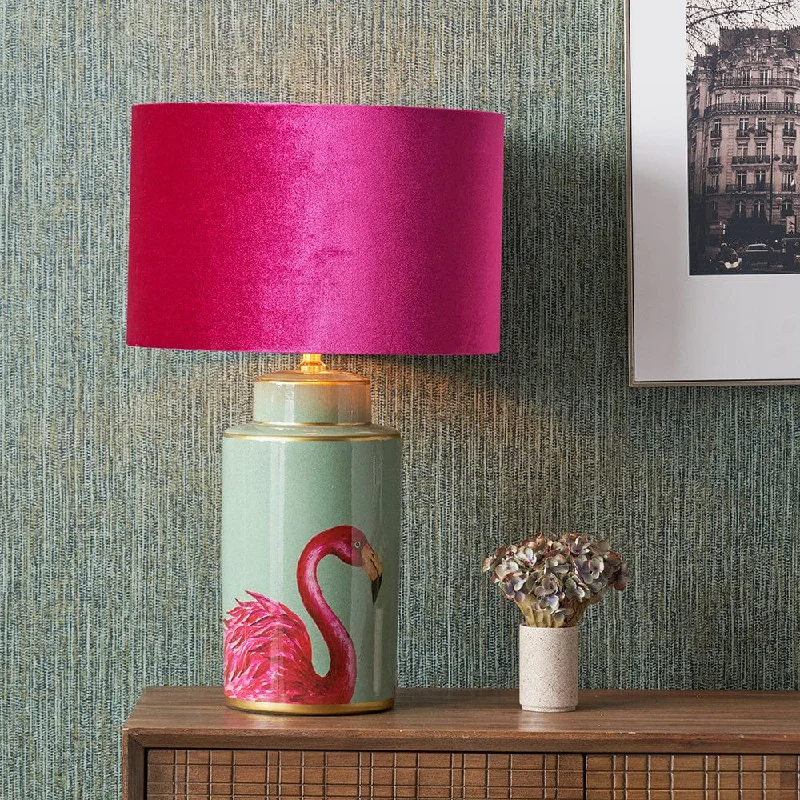 modern minimalist table lamps for contemporary living roomsmodern minimalist table lamps for contemporary living roomsFlamenco Tall Pink Flamingo Print Ceramic Table Lamp - Base Only