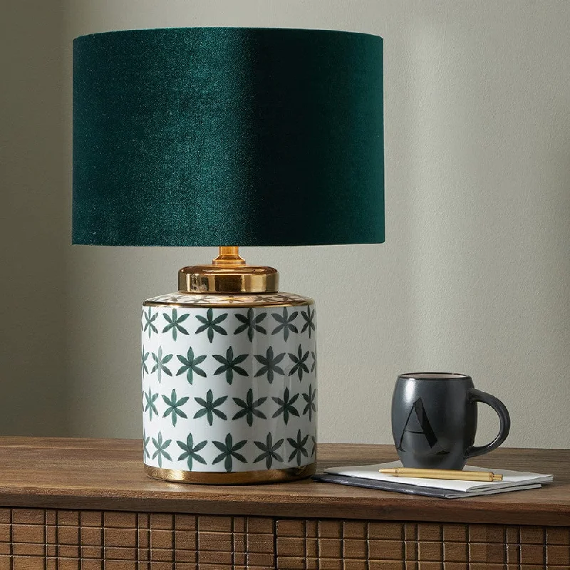 modern minimalist table lamps for contemporary living roomsmodern minimalist table lamps for contemporary living roomsThea Green and Gold Leaf Ceramic Table Lamp
