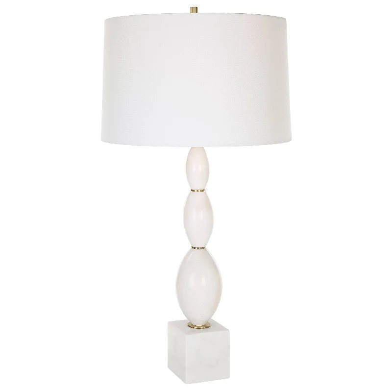 leather table lamps with a distressed texture for a rugged charmleather table lamps with a distressed texture for a rugged charmRegalia White Marble Table Lamp